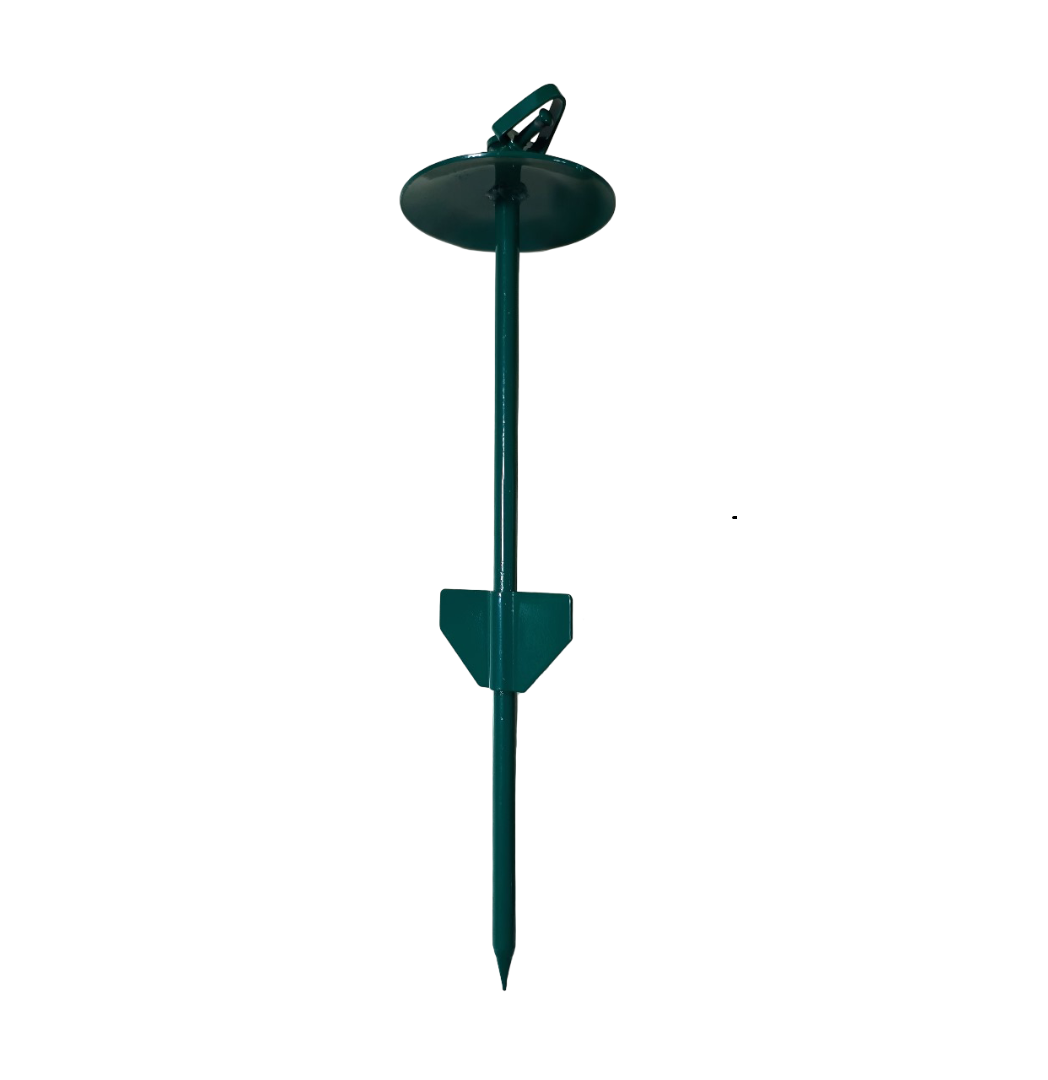 Tie-out Stake with a Disc Plate